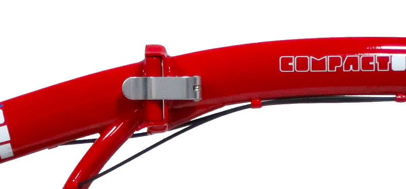 Bicicletta Folding Pieghevole 20” 7V in Alluminio Rossa-3