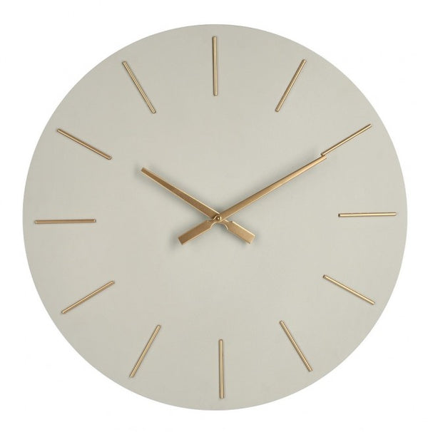 Orologio da Muro Ø 60x5 cm Timeline in Legno Tortora acquista