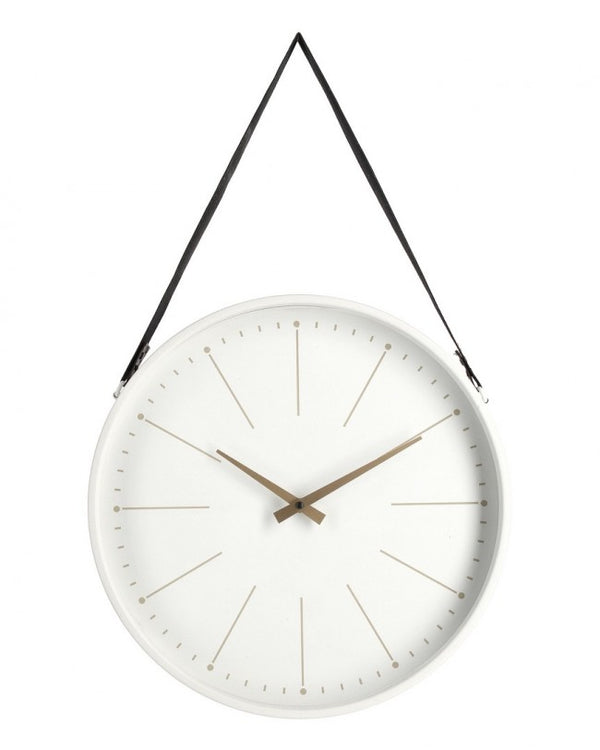 Orologio da Muro 40x6x66 cm Timeline in Legno Bianco prezzo
