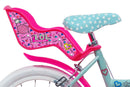 Bicicletta per Bambina 16" 2 Freni  Lol Verde Marine e Rosa-5