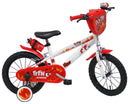 Bicicletta per Bambino 14" 2 Freni  Teen Monster Bianca/Rossa-1