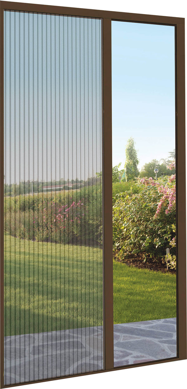 Verschiebbares Moskitonetz 150x240 cm für Tür und Balkon Masi Plixè Braun online