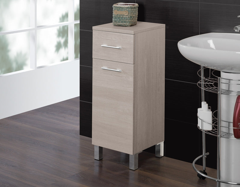 Mobile da Bagno Base Singola 33Cm Rovere Chiaro-1