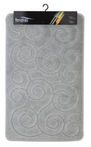 Tappeto Polipropilene Riccio 60X100Cm Grigio-1