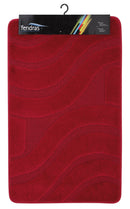 Tappeto Polipropilene Onda 60X100 Cm Rosso-1