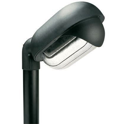 sconto Ovale Stangen-Stirnlampe in niedriger schwarzer Farbe für die Sovil Residence Line im Freien