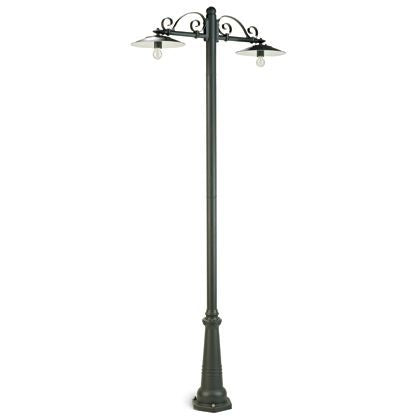 sconto Pole Lamp Two Lights für Garten Farbe Grau für Outdoor Line Antique Livos