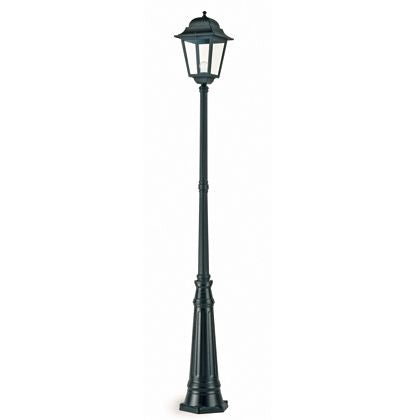 Pole Alto Lampe für Garten Schwarze Farbe für Outdoor Maxi Square Line Livos online