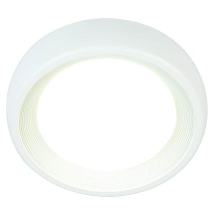 Lampada Plafoniera 8W a Led Smd Tonda Piccola Colore Bianco per Esterno Linea Loft Sovil-1