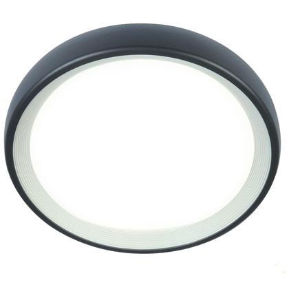 Große runde SMD-LED-Deckenleuchte 18 W Graphitgrau für Outdoor Loft Sovil Line prezzo