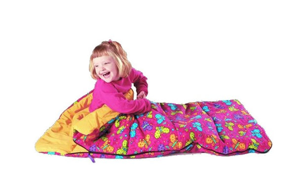 prezzo Schlafsack für Mädchen Bazoongi Pink Butterfly