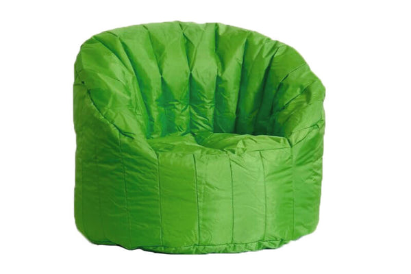 sconto Tortuga Pouf Sessel aus grünem Avalli-Nylon