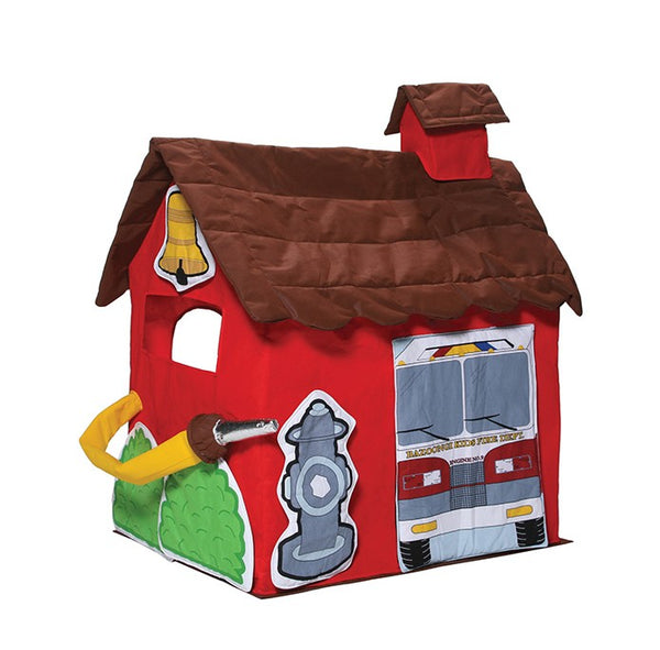 Zelthaus für Kinder aus Bazoongi-Feuerwehrstoff sconto