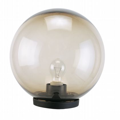 online Geräucherte Kugel-Stab-Stirnlampe, Durchmesser 30 cm, schwarze Farbe für die Outdoor-Globo-Sovil-Linie