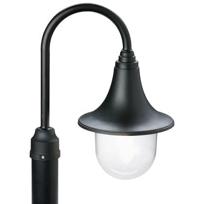 Lampara Pole Head Lamp Schwarz für Outdoor Line Marine Sovil prezzo
