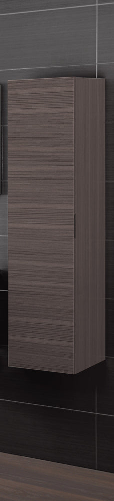 Brauner MDF-Badezimmerschrank zum Aufhängen, 120 x 30 x 30 cm prezzo