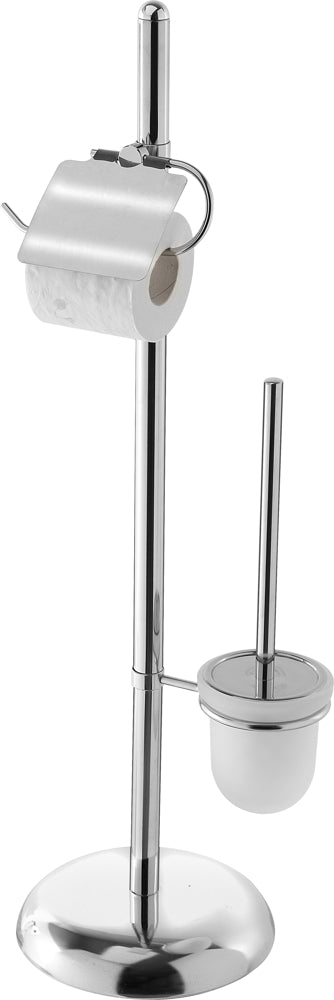 Stehender Seitenbürstenhalter und Rollenhalter Höhe 81,70 cm prezzo