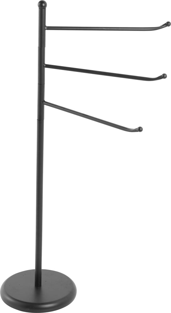 Piantana Porta Asciugamani con 3 Bracci in Ferro-1