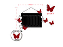 Sticker da Muro Scrivibile Hanger 64x70 cm Plastica-2