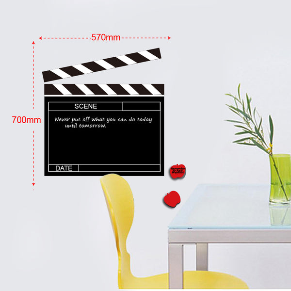 Wandtattoo Klappe beschreibbar 57x70 cm Kunststoff acquista