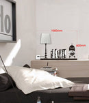 Sticker Paralume da Muro Shelf 100x80 cm Plastica-1