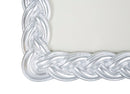 Cornice Ropy 19,3x2x24,5 cm in Poliresina e Vetro Argento-7
