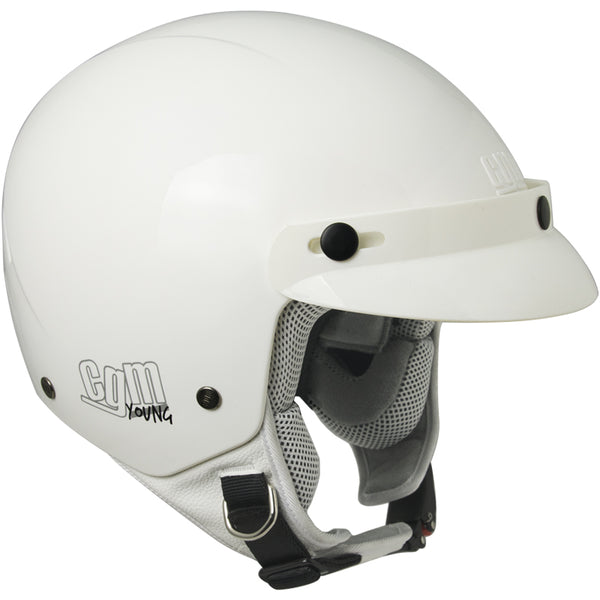 Demi-Jet-Helm für Kinder mit CGM Cuba 204A White Peak sconto