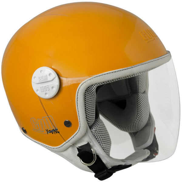 acquista Demi-Jet-Helm für Kinder CGM Varadero 206A Orange langes Visier
