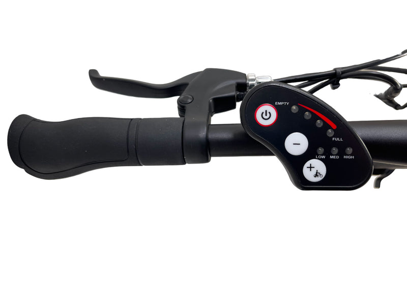 Fat-Bike Bicicletta Elettrica Pieghevole 36V a Pedalata Assistita 20" 250W Sand 400 Nera-4