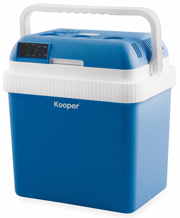 sconto Kooper Blue Thermoelectric Hot/Cold Portable Cooler 24 Liter 49W