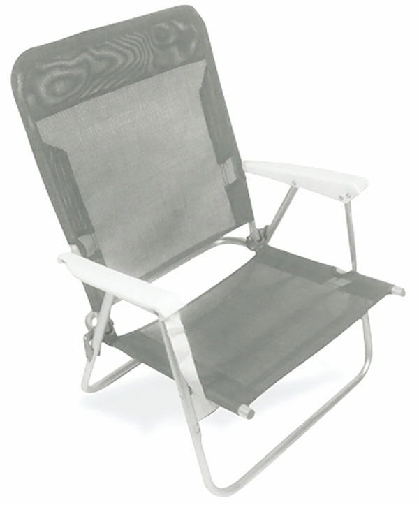 Soriani Text Grey Faltbarer Strandstuhl aus Aluminium prezzo