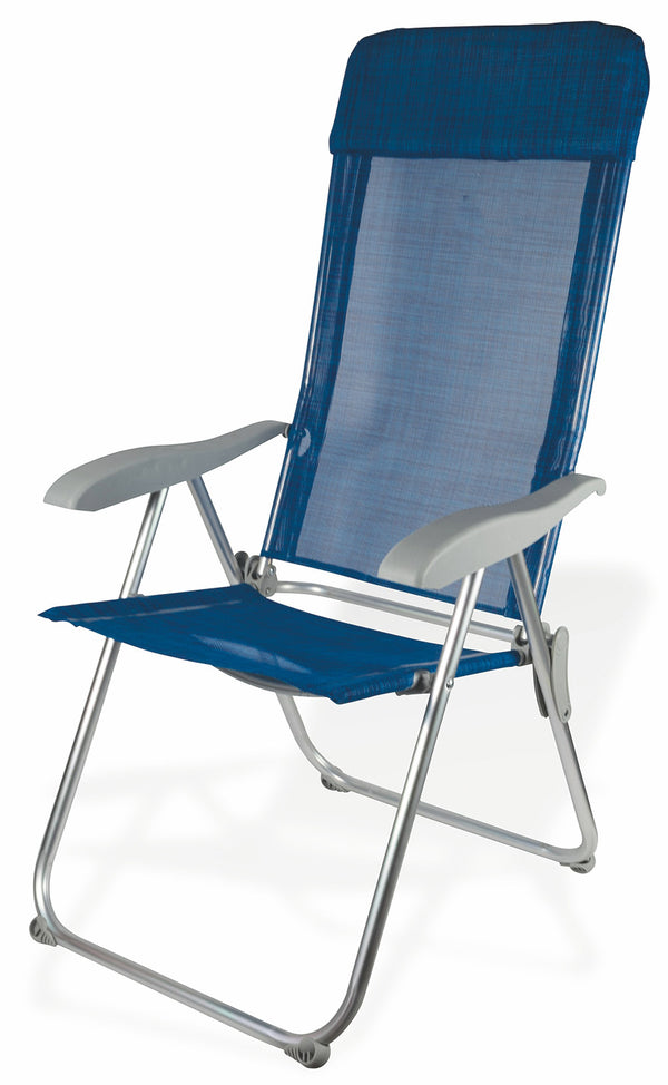 acquista Soriani Blue Faltbarer Strandstuhl aus Aluminium