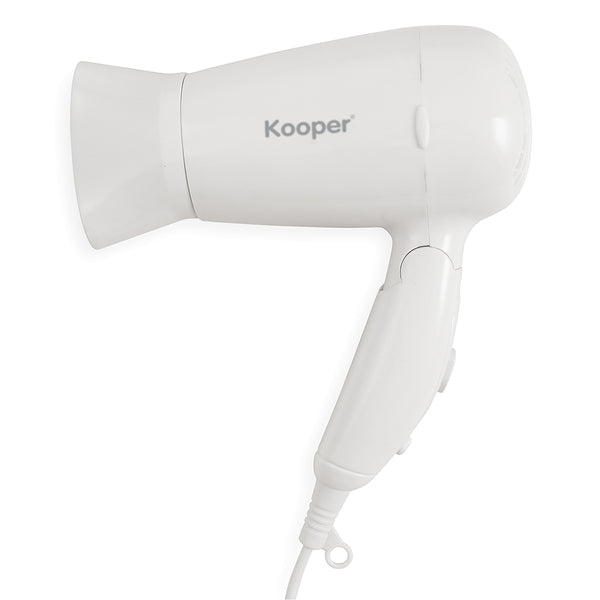online Kooper kompakter faltbarer Reise-Haartrockner 1200 W weiß