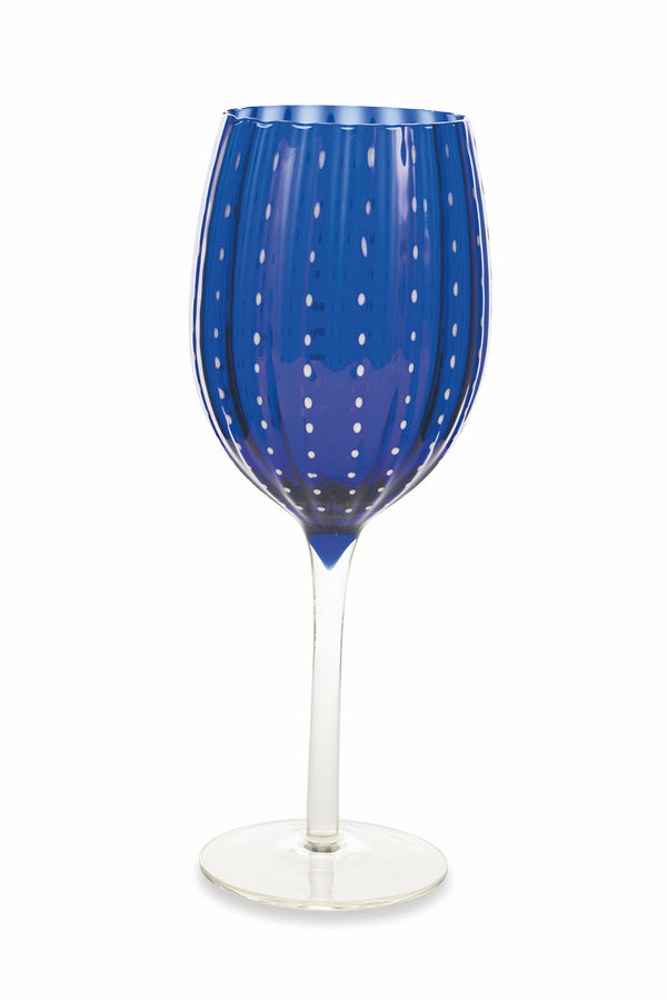 acquista Set 6 Glaskelche 300 ml Villa d'Este Home Tivoli Blu Shiraz Cup