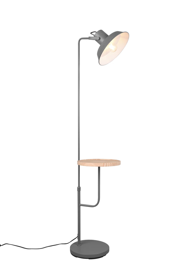 acquista E27-Stehlampe für den Innenbereich aus anthrazitfarbenem Metall