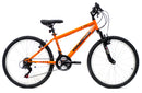 Bicicletta MTB Ragazzo 24” 18V in Acciaio Nairobi Arancione-1