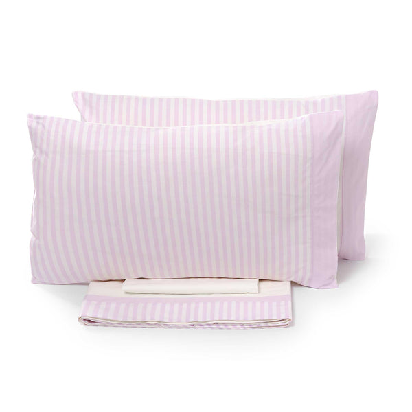 Set aus Bettlaken und Kissenbezügen, gefärbt im Garn Garrini Jennifer Pink, verschiedene Größen online