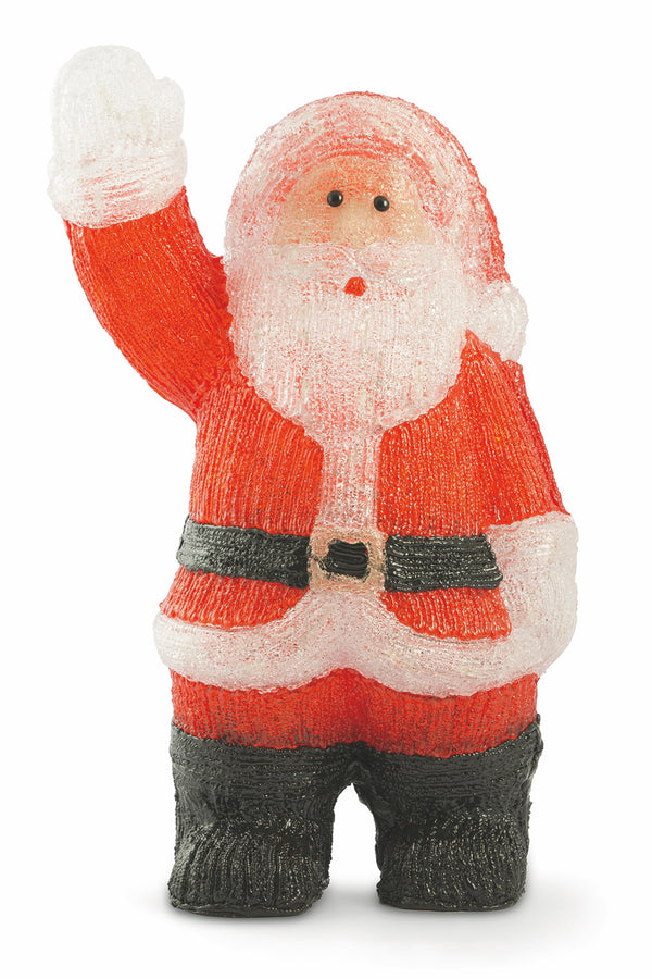Santa Claus Puppet Luminous 120 Led 35x19x60 cm Soriani prezzo