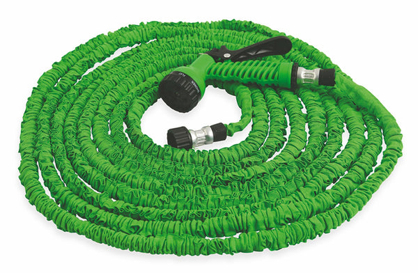 acquista Dehnbarer Wasserpumpenschlauch 30 m mit Soriani Gardenlike Green Gun