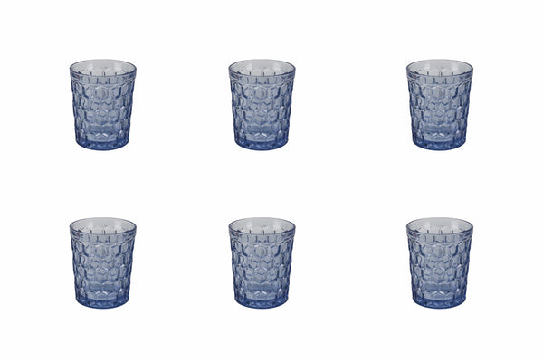 Set mit 6 Wassergläsern aus Glas 250 ml Villa d'Este Home Tivoli Octagon prezzo