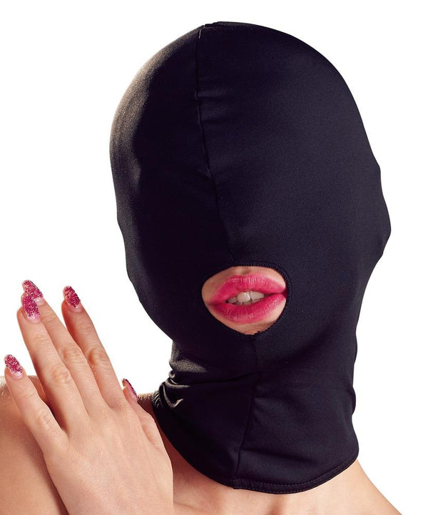 Maske mit schwarzer elastischer Öffnung online