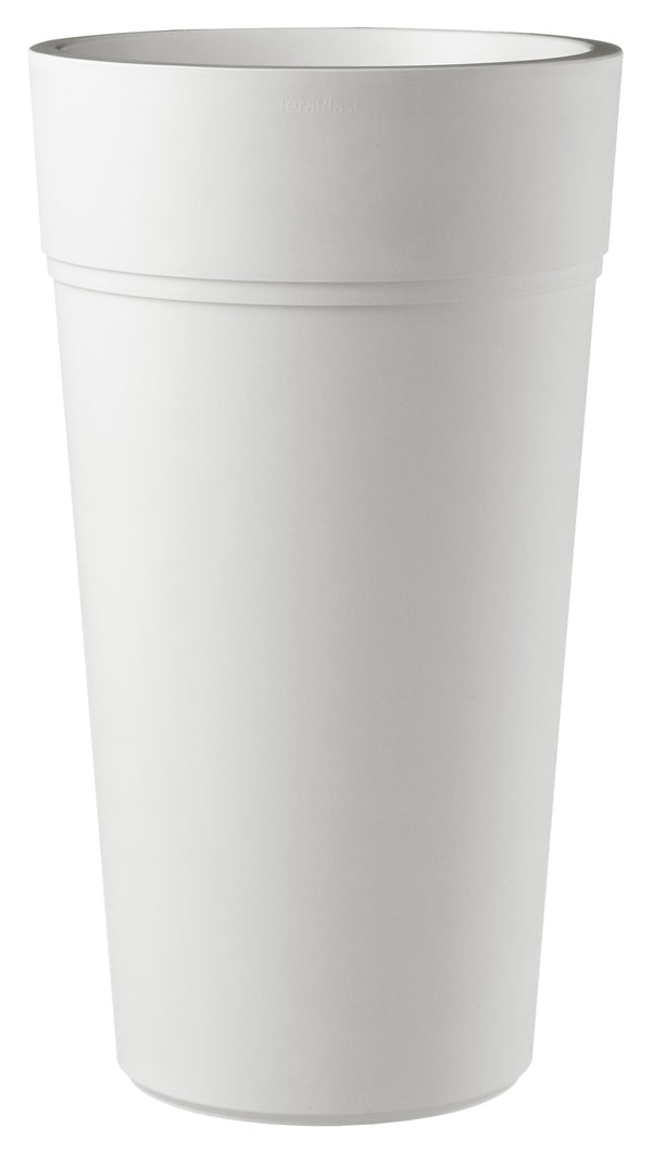 Polypropylen-Vase mit Wasserreserve Tulli-Stielelementen Wr Weiß Verschiedene Größen prezzo