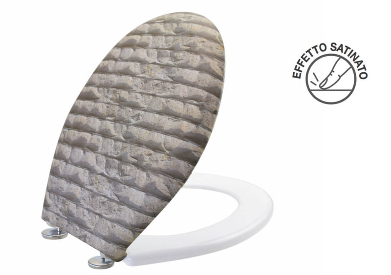 Copriwater Universale in Termoindurente 37x46,6x5 Saniplast Sun-4