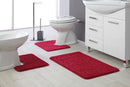 Tappeto Polipropilene Riccio Parure Rosso-2