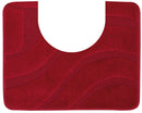Tappeto Polipropilene Onda 60X100 Cm Rosso-2