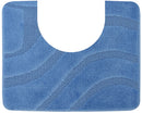 Tappeto Polipropilene Onda 60X100Cm Azzurro-2
