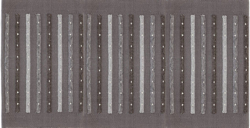 Tappeto Cotone Duna 60X120 Cm Grigio-2