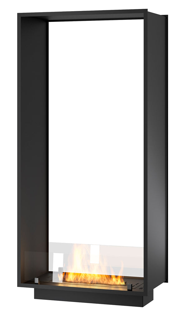 Camino a Bioetanolo da Incasso 73,5x143,5x35 cm Bifacciale 2 Side 1400 Slim Verticale Nero con Vetro acquista