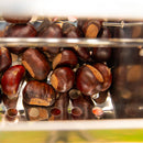 Tostacastagne Caldarroste a Batteria 42x20x21cm in Acciaio Inox-4