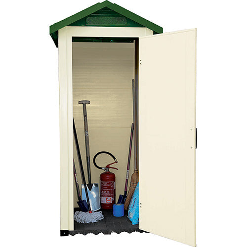 online Kleiner Hausschrank PVC-Schuppen für Werkzeuge 96,5 x 96,5 x 203 cm Toskana 80 